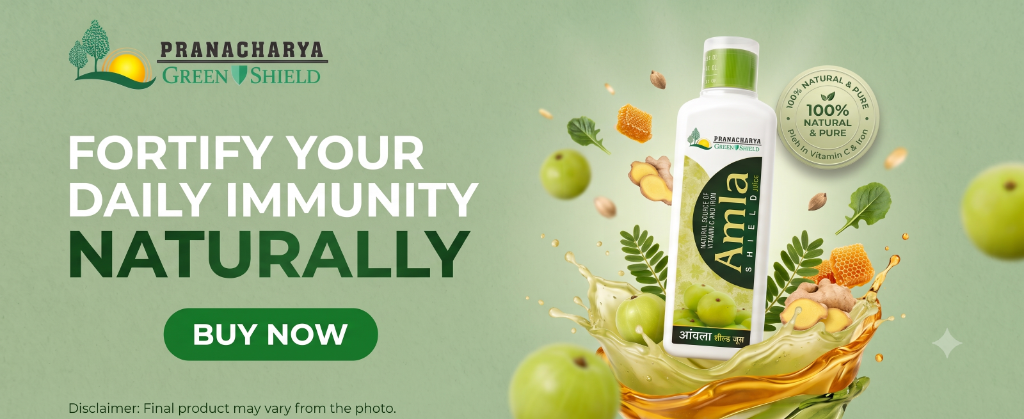 Pranacharya Green Shield – Amla Shield Juice Immunity