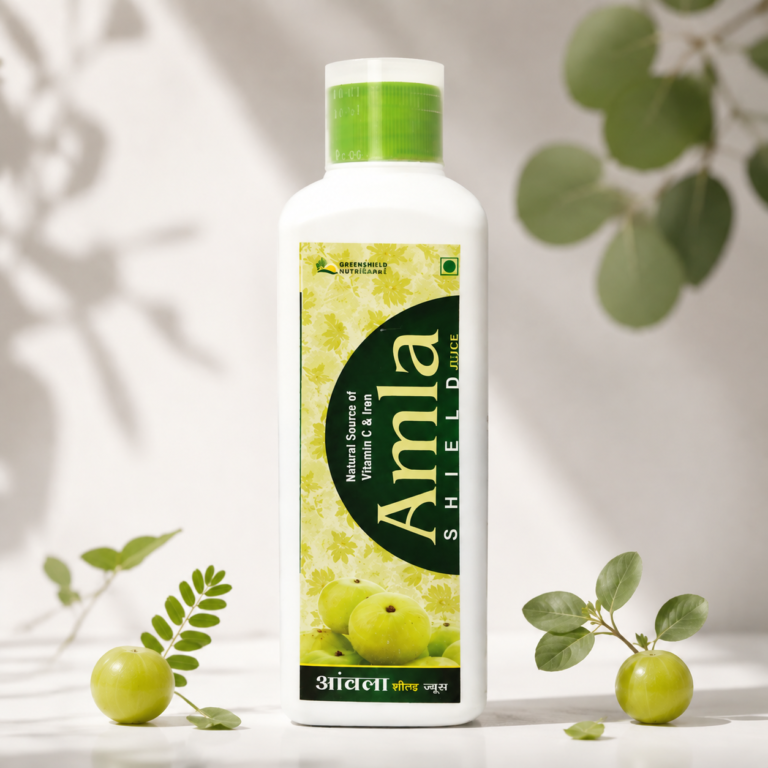 Amla Shield with Tulsi, Giloy & Mullethi for Immunity – 500 ml